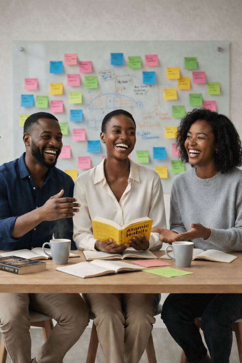 Brilliant young people learning together